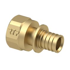 Муфта d16х1/2, латунь, внутренняя резьба, РосТурПласт