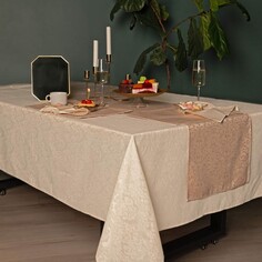 Скатерть Sofi De Marko Эллиада кремовый 150х220 см