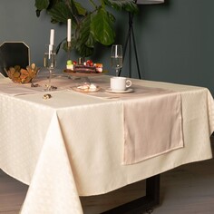 Скатерть Sofi De Marko Катрин крем 150х220 см