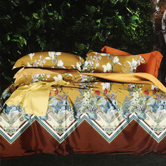 Постельный комплект Wonne Traum elegance adelle mustard Семейный