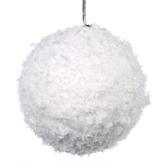 Игрушка елочная Goodwill шар белый 8 см
