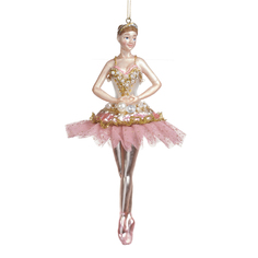 Игрушка елочная Goodwill балерина 19 см