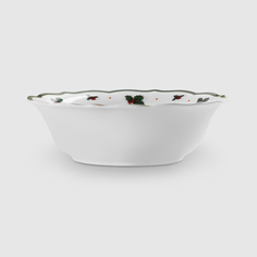 Салатник Porcelana Bogucice Green Christmas 23 см