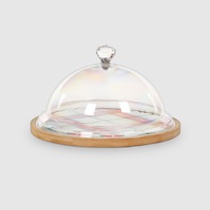 Доска разделочная Mercury Tableware 64338 с клошем 23 см