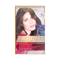 Краска для волос L’Oreal Excellence Creme 6 Темно-русый L'Oreal