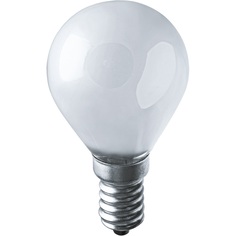 Лампа накаливания Navigator шарик матовая 60Вт цоколь E14