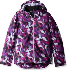 Куртка горнолыжная Kamik Avalon Whimsical Feather Purple Sky/Black