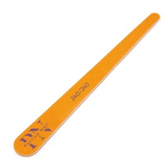 Набор, Patrisa nail, Пилка тонкая, зауженная, на деревянной основе, 240/240, 5 шт.
