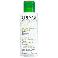 Uriage, Мицеллярная вода для жирной и комбинированной кожи, 100 мл (УЦЕНКА)