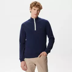 Мужской свитер Lacoste regular fit на молнии