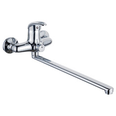 Смесители для ванны смеситель для ванны VITARTA FF4100 длинный излив хром