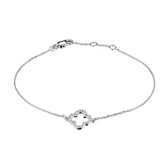 Браслет из белого золота с бриллиантами э4701бр07210119 ЭПЛ Даймонд