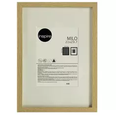 Рамка Inspire Milo 21x29.7 см цвет дуб