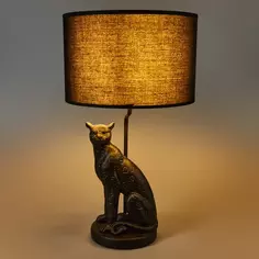 Настольная лампа Rexant Леопард цвет черный