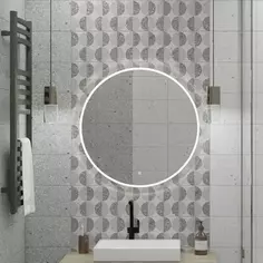 Плитка настенная Axima Руан 20x30 см 1.44 м² матовая цвет серый терраццо с орнаментом