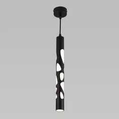 Светильник подвесной светодиодный Eurosvet DLR037 3 м² теплый белый свет цвет черный