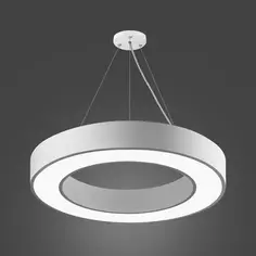 Светильник подвесной светодиодный «Geometria» Ring 5 м² нейтральный белый свет 3200 Лм цвет белый Без бренда