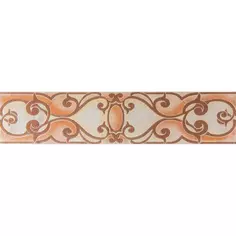 Бордюр напольный LB Ceramics Санторини 10x45 см матовый цвет бежевый