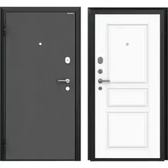Дверь входная металлическая Премиум New 88x205 см левая малибу классик Doorhan