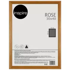 Рамка Inspire Rose 30x40 см дерево цвет светлый бук