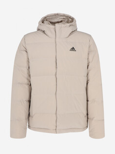 Пуховик мужской adidas Helionic, Бежевый