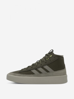 Кеды мужские adidas Znsored Hi Prem Leather, Зеленый