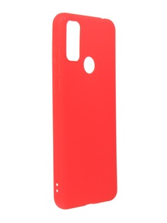 Чехол DF для TCL 20Y Silicone Red tcCase-04