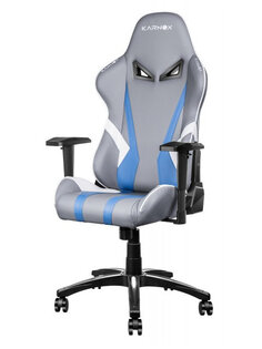 Компьютерное кресло Karnox Hero Lava Edition Grey-Blue KX80010205-LA