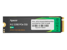 Твердотельный накопитель Apacer AS2280P4U Pro 512Gb AP512GAS2280P4UPRO-1