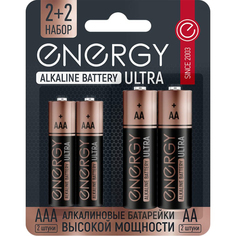 Батарейка АА+ААА - Energy Ultra LR6+LR03/4B (4 штуки) 104981