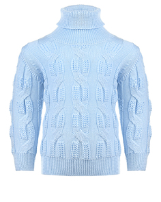 Голубой свитер из шерсти Arc-en-ciel детский