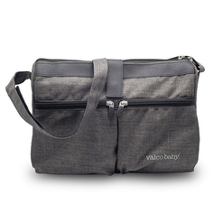 Сумка All Purpose Caddy, Charcoal, темно-серый, 10x32x24 см Valco Baby