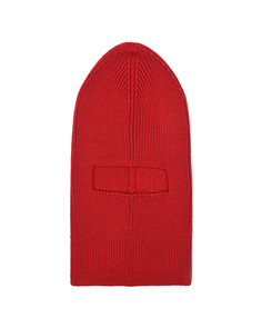 Красная шапка-шлем из шерсти Jan&Sofie детская
