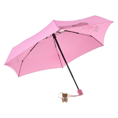 Розовый зонт с принтом &quot;мишка и звезды&quot;, 21 см Moschino детский