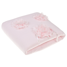 Розовое одеяло с аппликациями, 65x82 см La Perla детское
