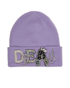 Лиловая шапка с надписью &quot;Dream&quot; Regina детская