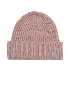 Розовая шапка из смесовой шерсти Catya детская