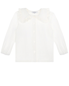 Белая блуза с рюшами Aletta детская