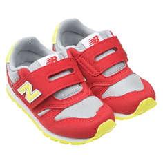 Красные кроссовки с желтыми вставками NEW BALANCE детские