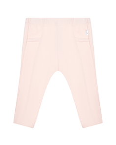 Спортивные брюки пудрового цвета Sanetta Kidswear детские