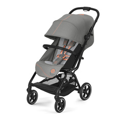 Коляска Eezy S+ 2 BLK Lava Grey с дождевиком и бампером CYBEX
