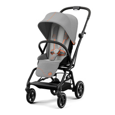 Коляска Eezy S Twist+ 2 BLK Lava Grey с бампером CYBEX