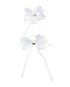 Резинка для волос, 2 шт, белый Tais детская