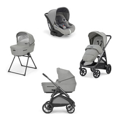 Коляска 3 в 1 Aptica с подставкой под люльку Stand Up, SATIN GREY Inglesina