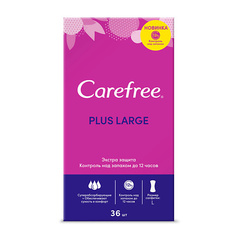 Салфетки для тела CAREFREE Салфетки plus Large