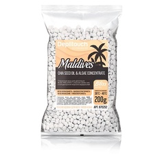 Воск для депиляции DEPILTOUCH PROFESSIONAL Полимерный пленочный воск Maldives Bliss с маслом семян чиа и концентратом морских водорослей