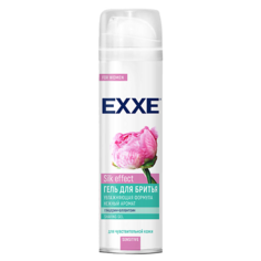 EXXE Гель для бритья Sensitive Silk effect, с экстрактом ромашки 200