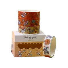 Скотч декоративный ILIKEGIFT Набор декоративного скотча "Little astronaut"