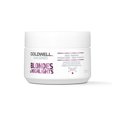 Маска для волос GOLDWELL Маска для осветленных и мелированных волос Dualsenses Blondes & Highlights 60 Sec Treatment