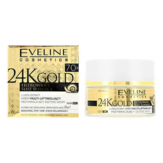 Крем для лица EVELINE Крем-лифтинг для лица 24K GOLD регенерирующий 70+ (против морщин) 50